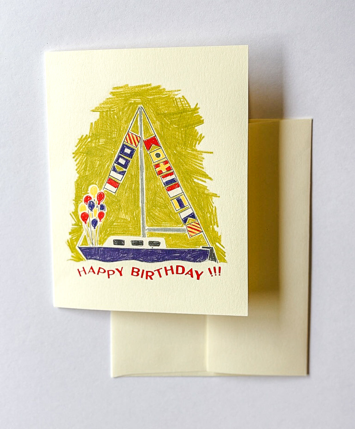 Nautical Flags Happy Birthday | Greeting Card