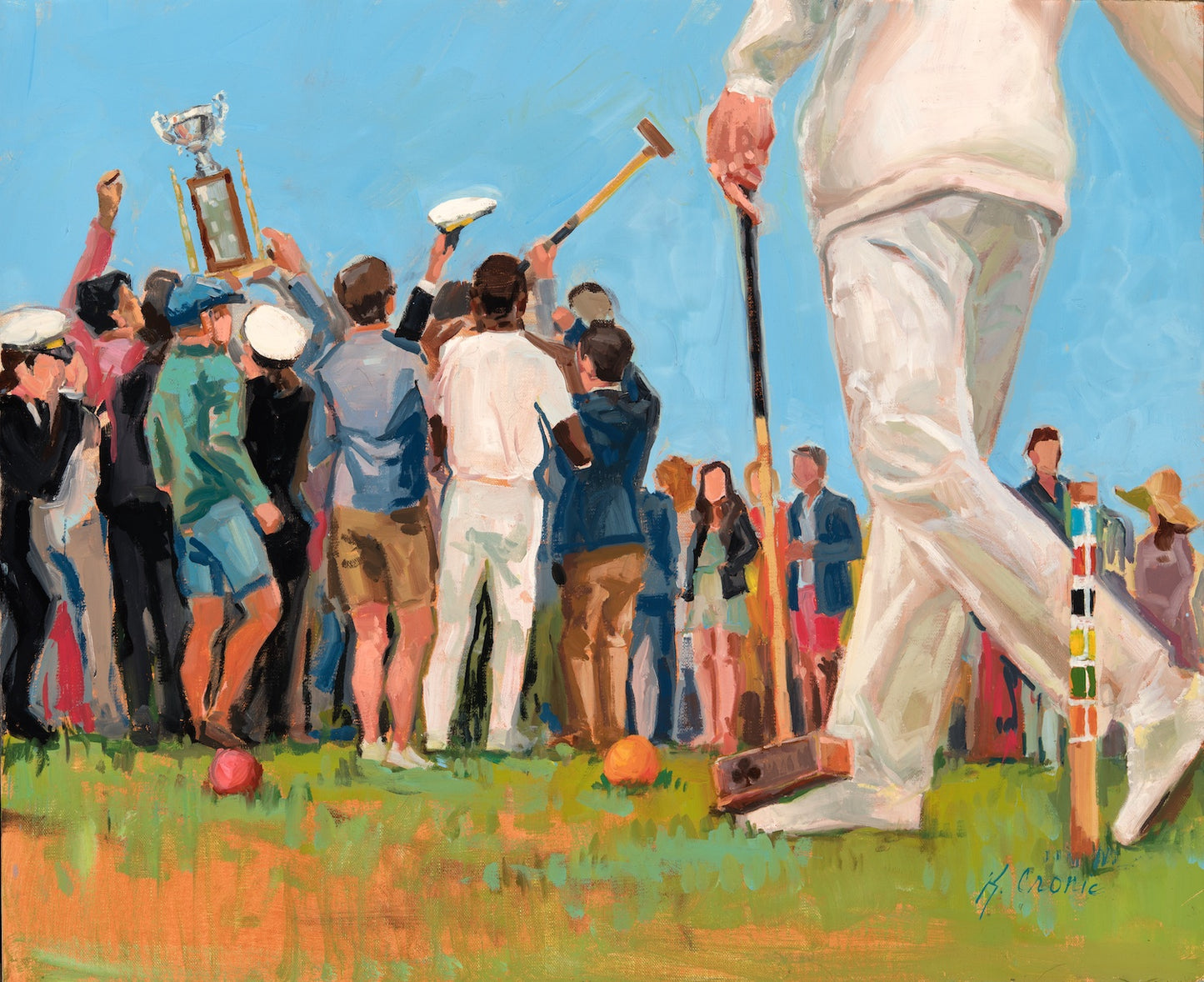 Beat the Johnnies | Fine Art Paper Print