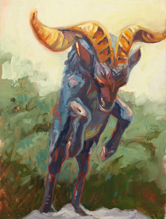 Bill the Goat | Fine Art Paper Print