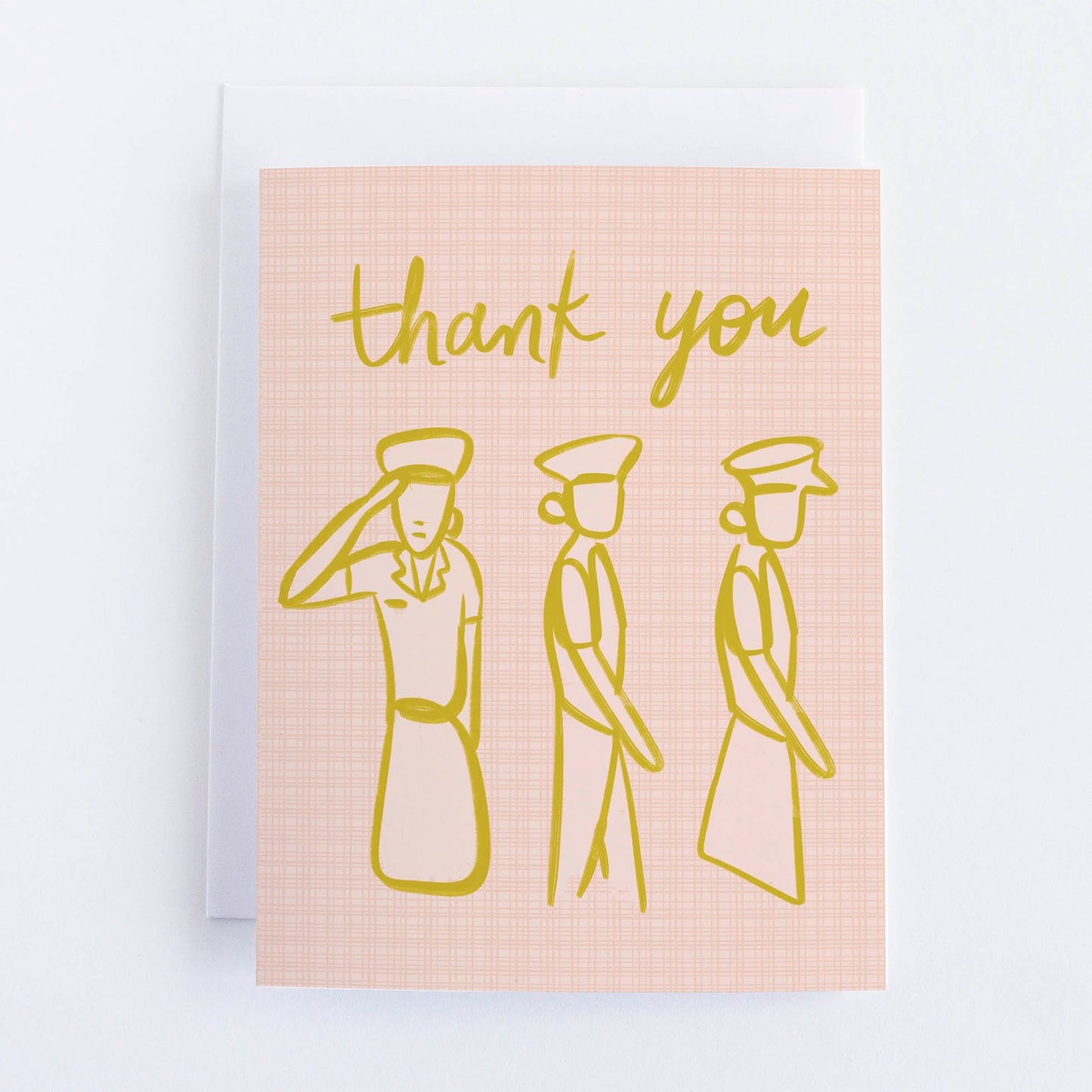 Thank You Salute | Thank You Card
