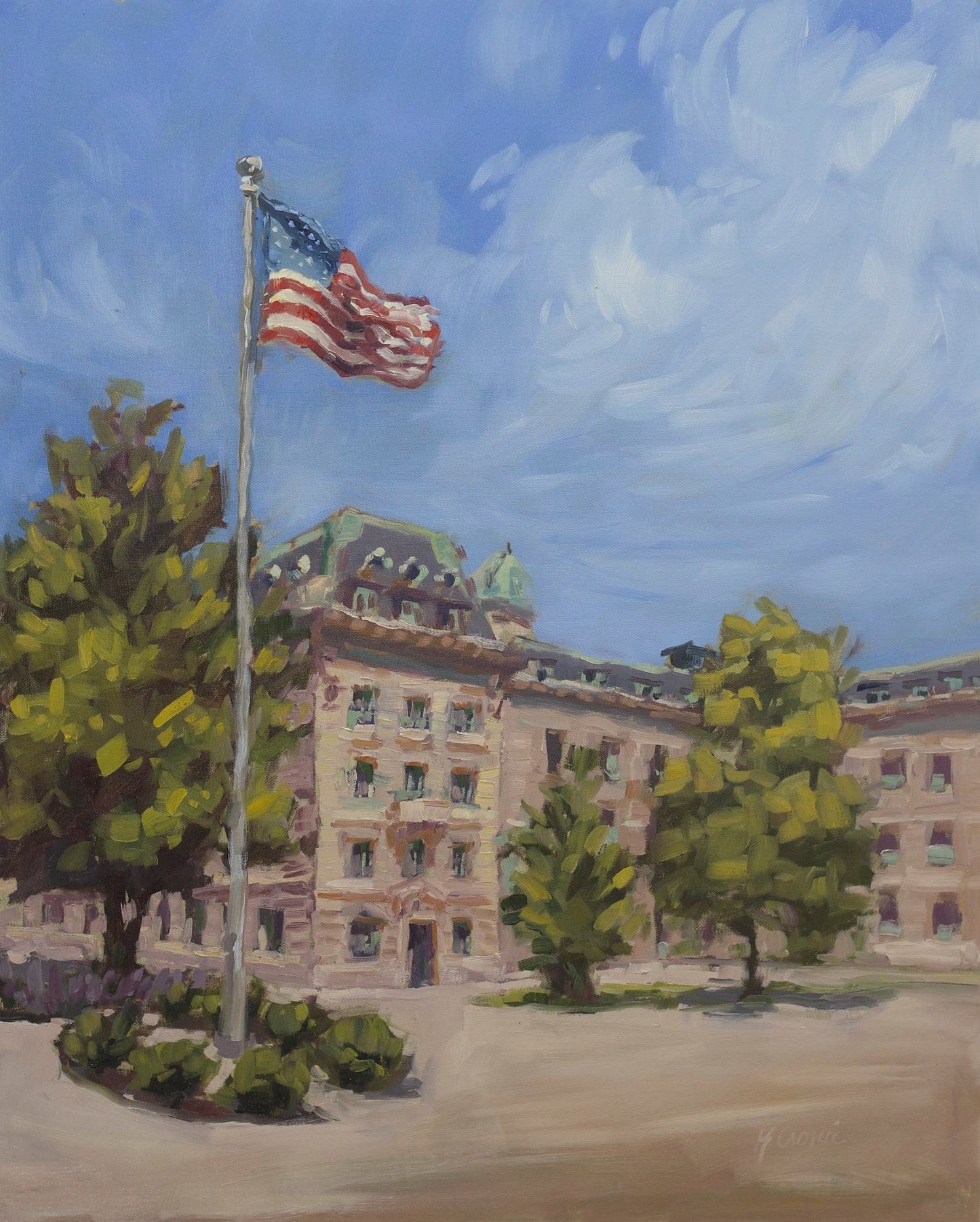 Flag by First | Fine Art Paper Print