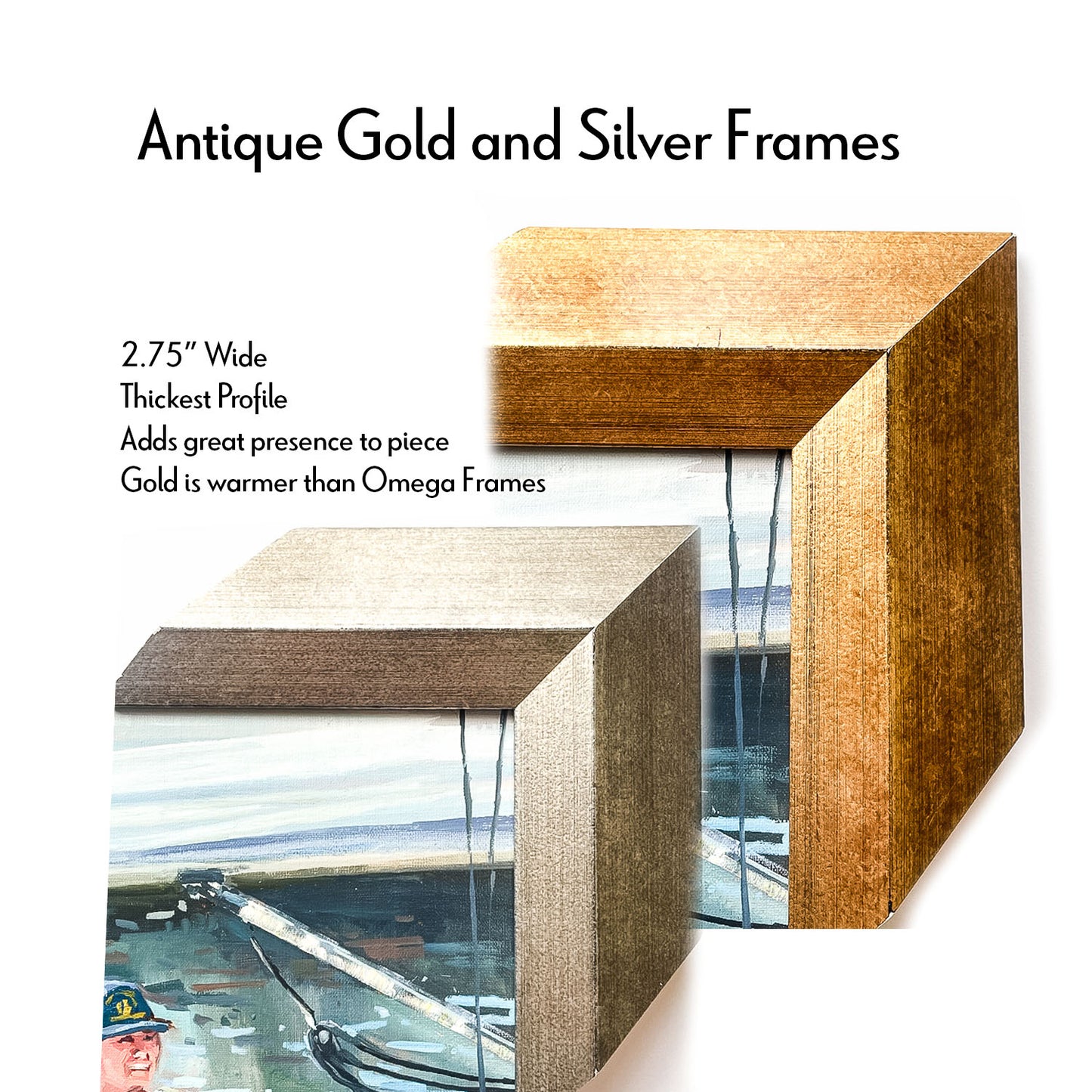 Presail Brief | 12"x24" Original Framed Oil Painting