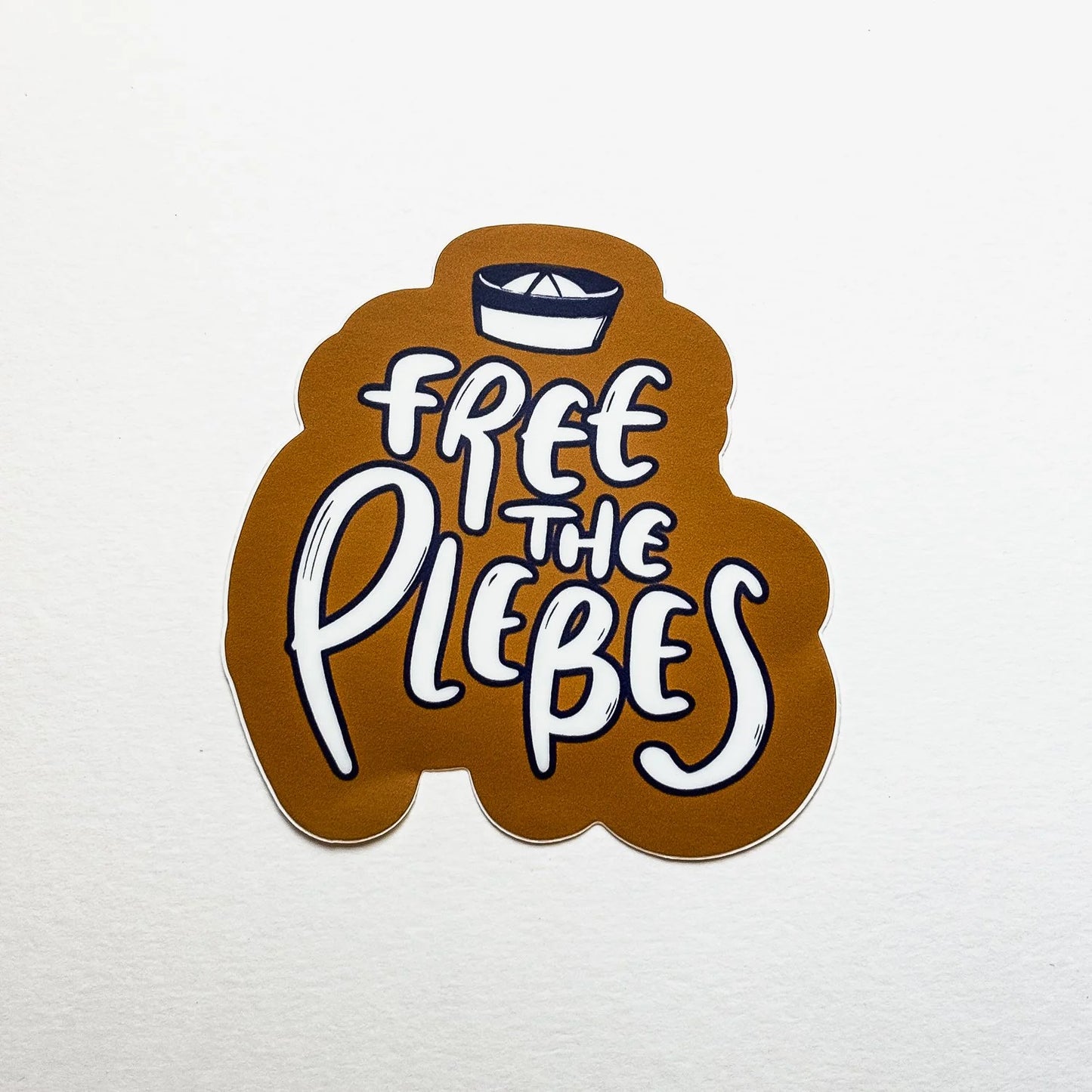 Free the Plebes Sticker