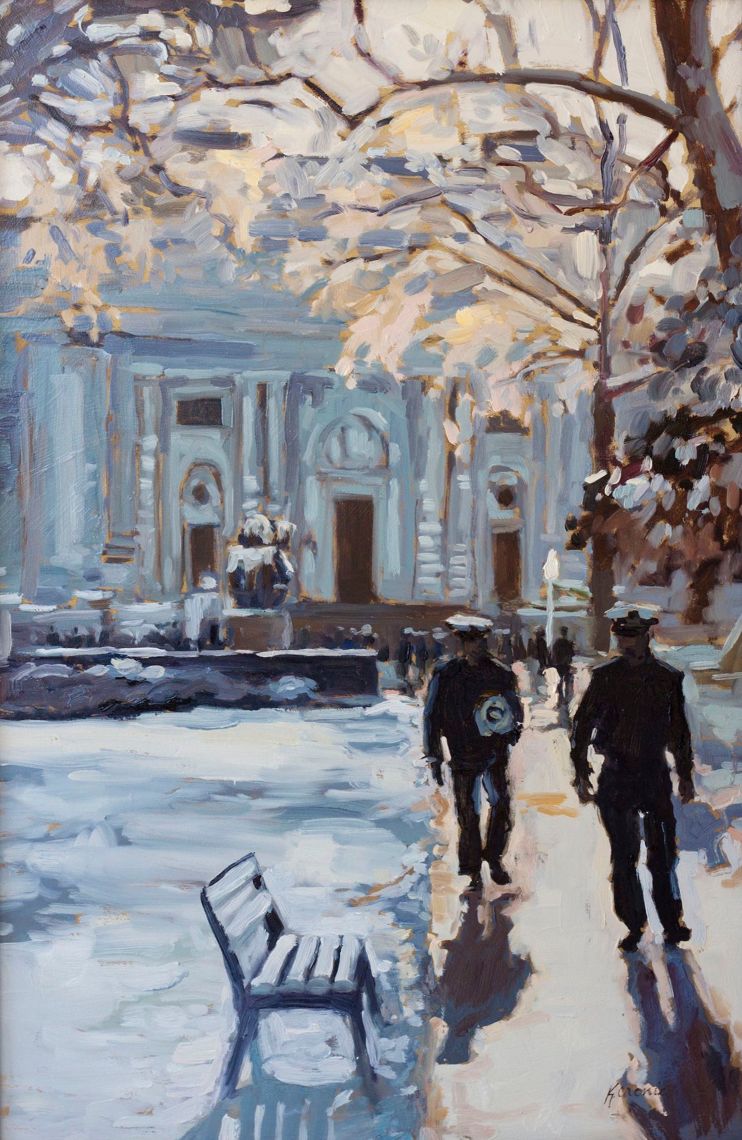 Lejeune to Nimitz (Swim Roll) | Fine Art Paper Print