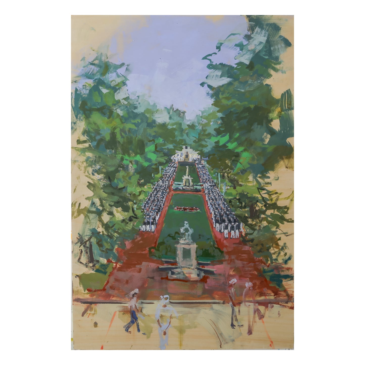 Parade Rest | 24"x36" Original Unframed Acrylic Painting