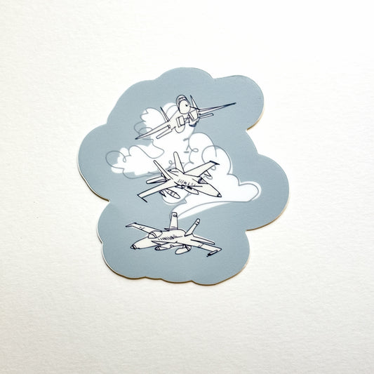 Jet (F-18) Sticker