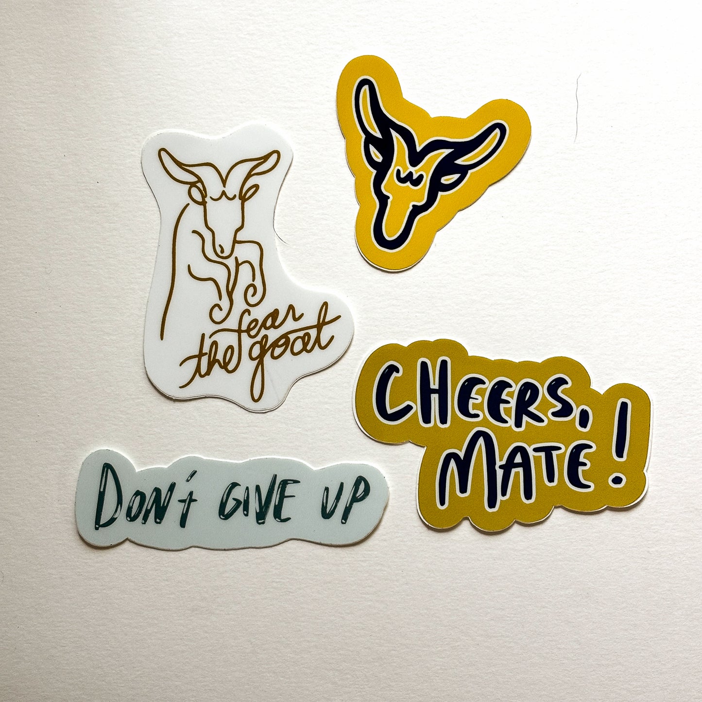 Don't Give Up Sticker