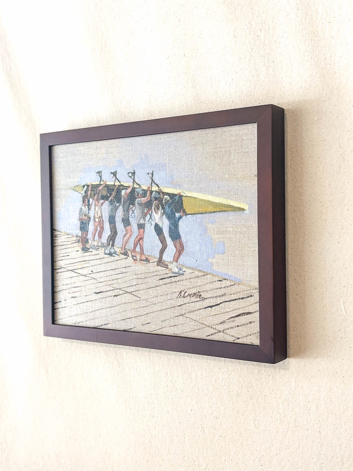 Ready to Roll 2 | 11"x14" Original Oil on Panel (Framed)
