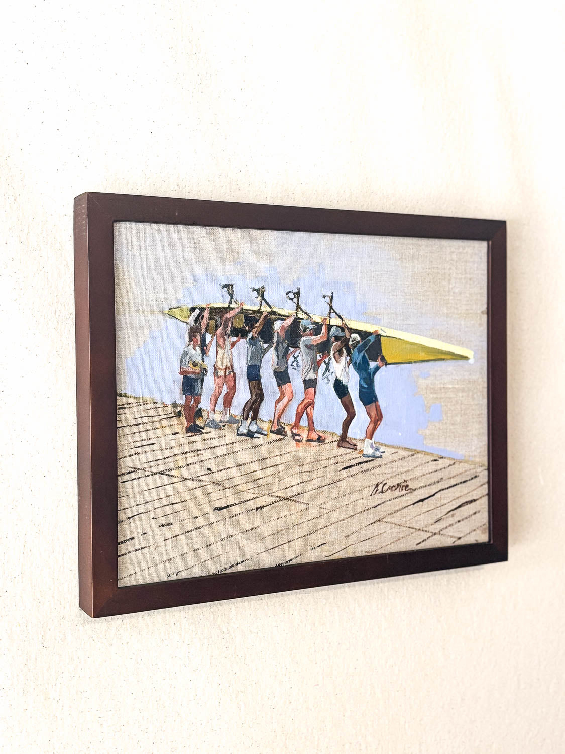 Ready to Roll 2 | 11"x14" Original Oil on Panel (Framed)