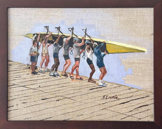 Ready to Roll 2 | 11"x14" Original Oil on Panel (Framed)