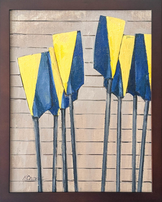 Ready to Go 2 (Clean) | 14"x11" Original Oil on Panel (Framed)