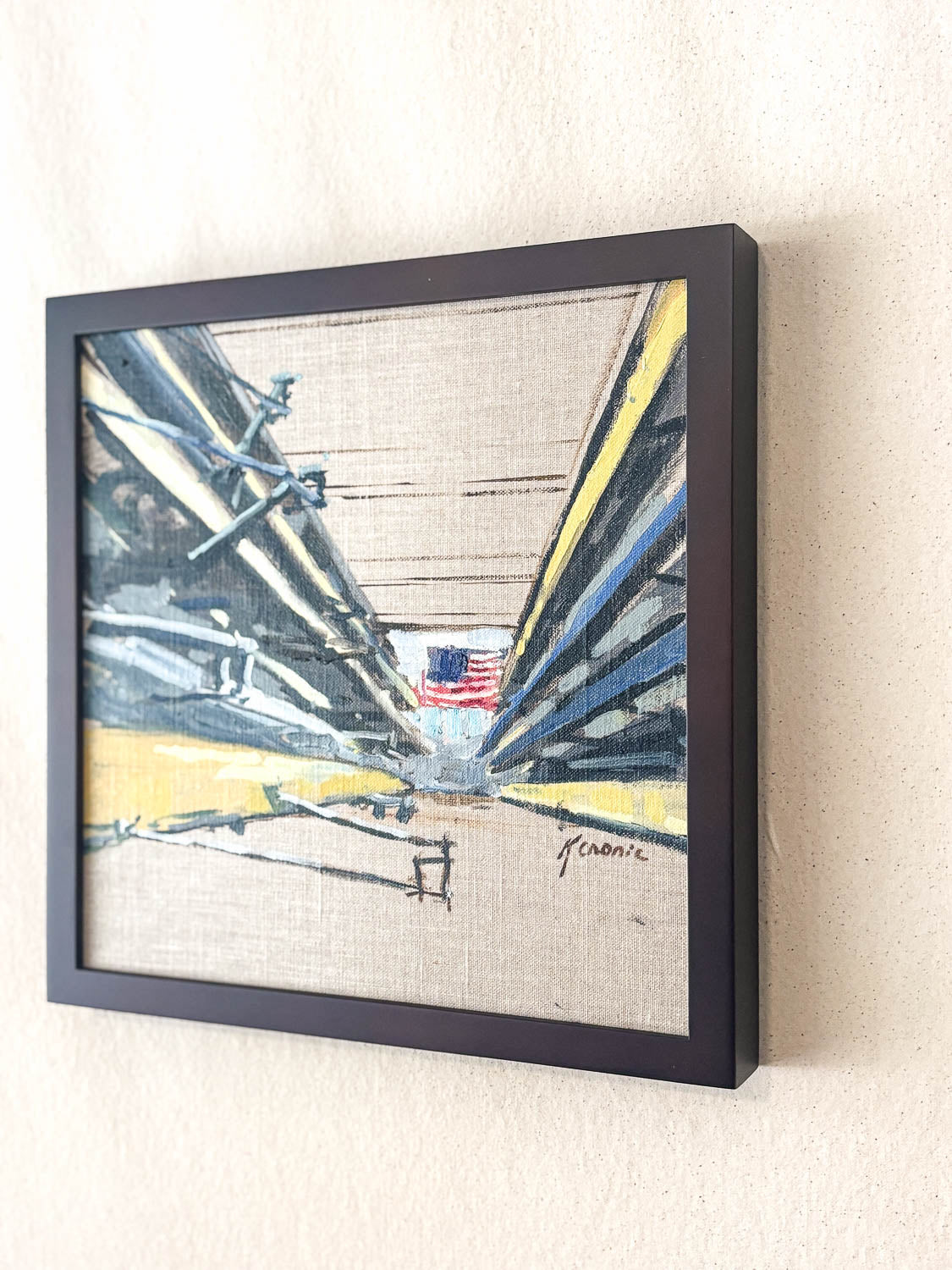 Morning Reminders | 12"x12" Original Oil on Panel (Framed)