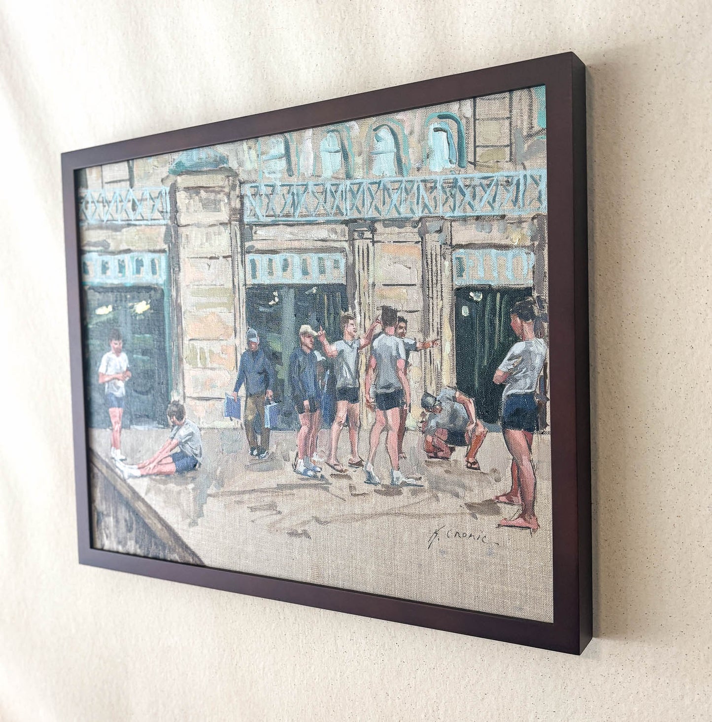 Creek Stories | 16"x20" Original Oil on Panel (Framed)