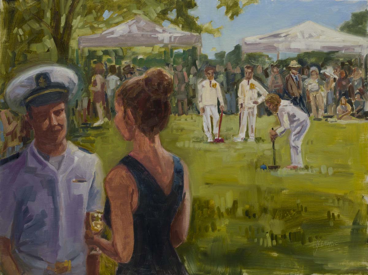 Croquet | Fine Art Paper Print