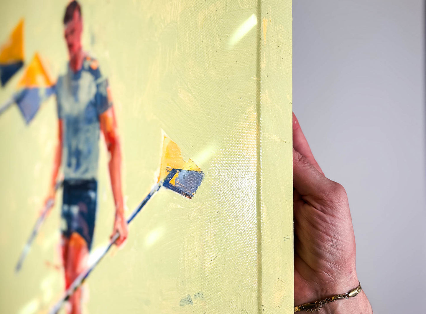 Oars (After Jim Drouet) | 18"x24" Original Oil on Canvas