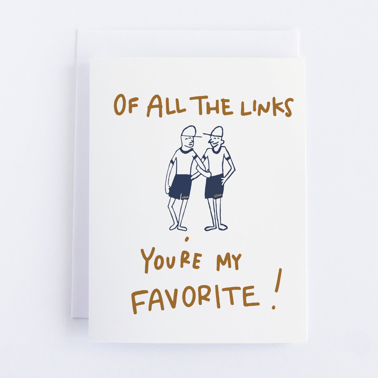 Of All the Links | Thank You Card