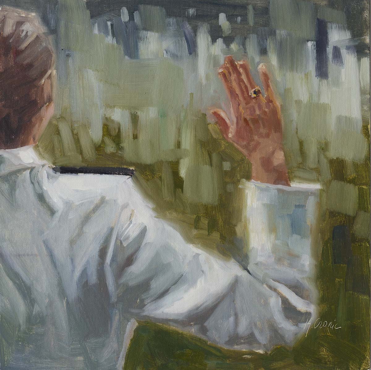 Raise Your Right Hand | Fine Art Paper Print