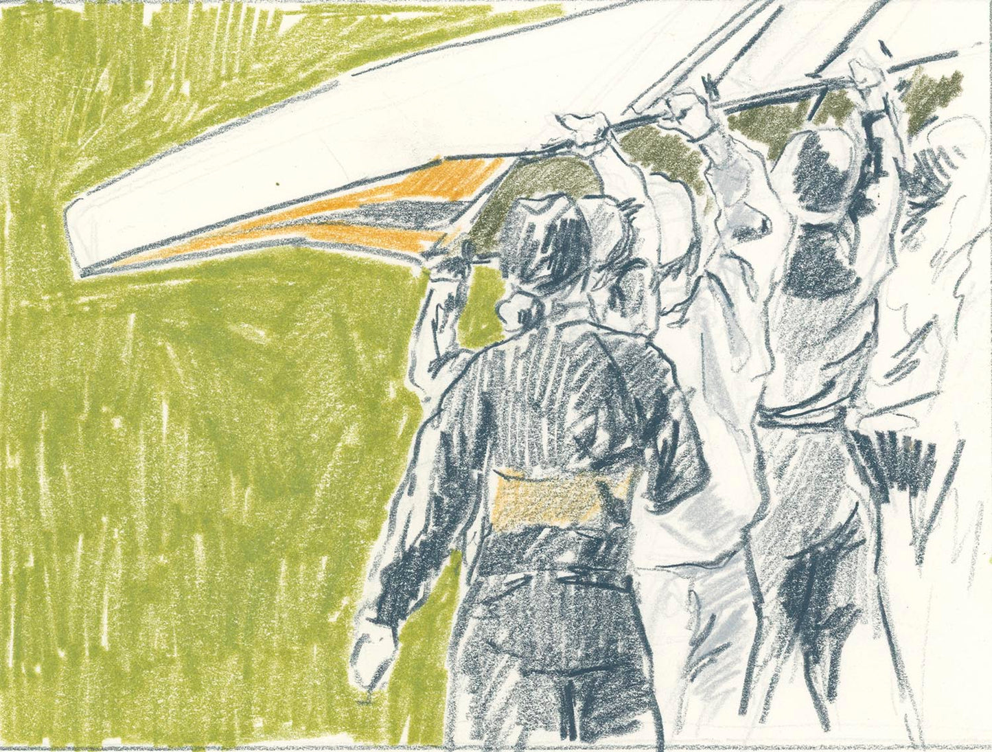 Studies for Rolling | Fine Art Paper Print