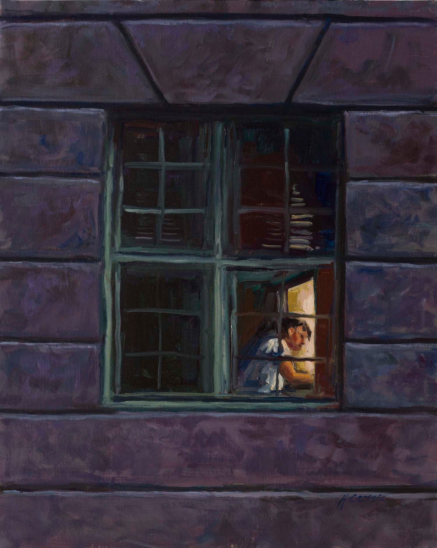 Study Hour | Fine Art Paper Print