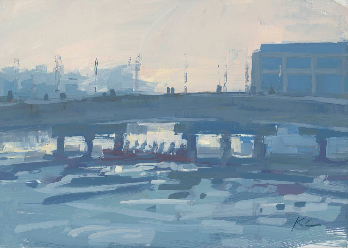 Under the Bridge Study | Fine Art Paper Print