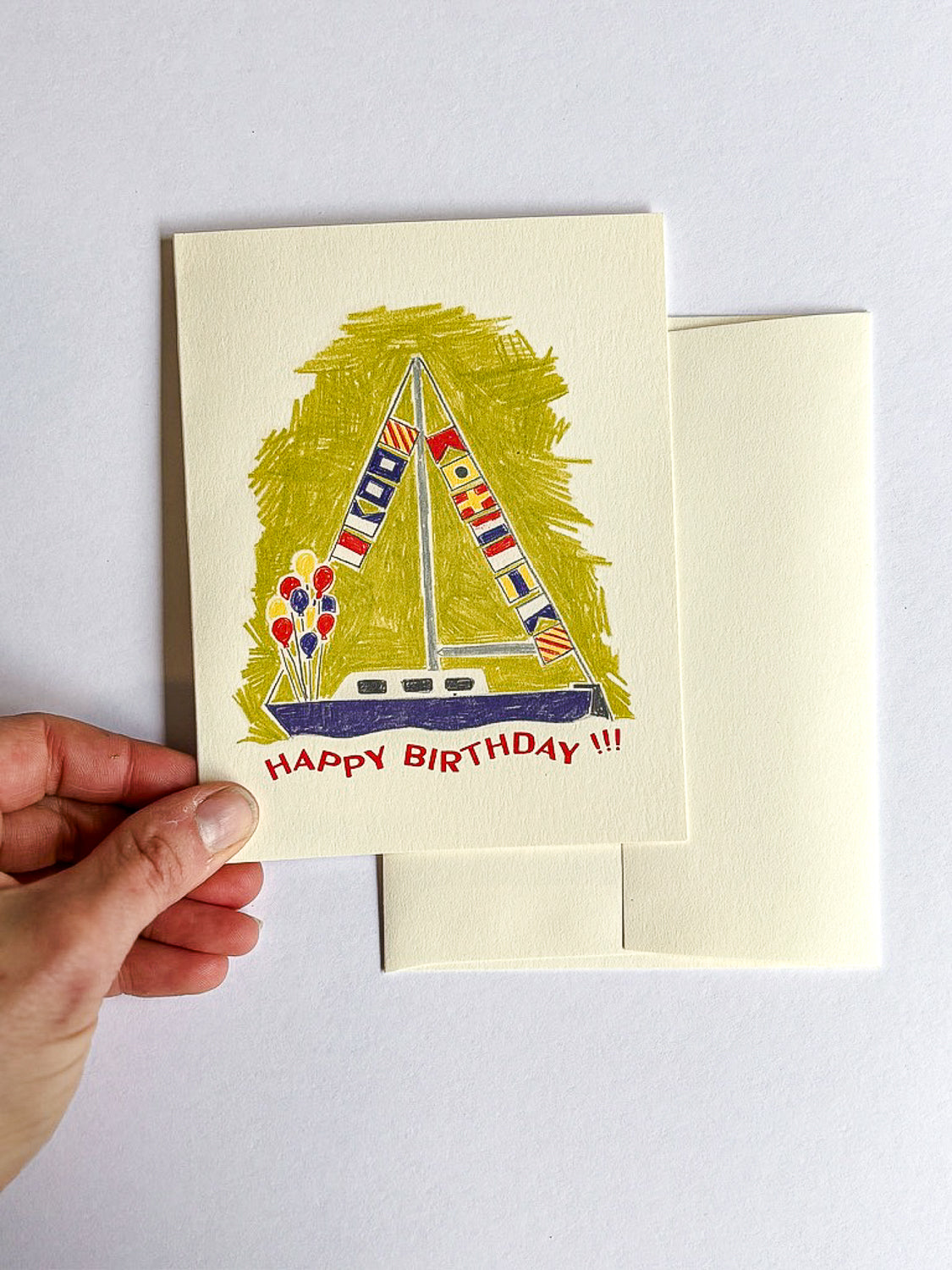 Nautical Flags Happy Birthday  | Greeting Card