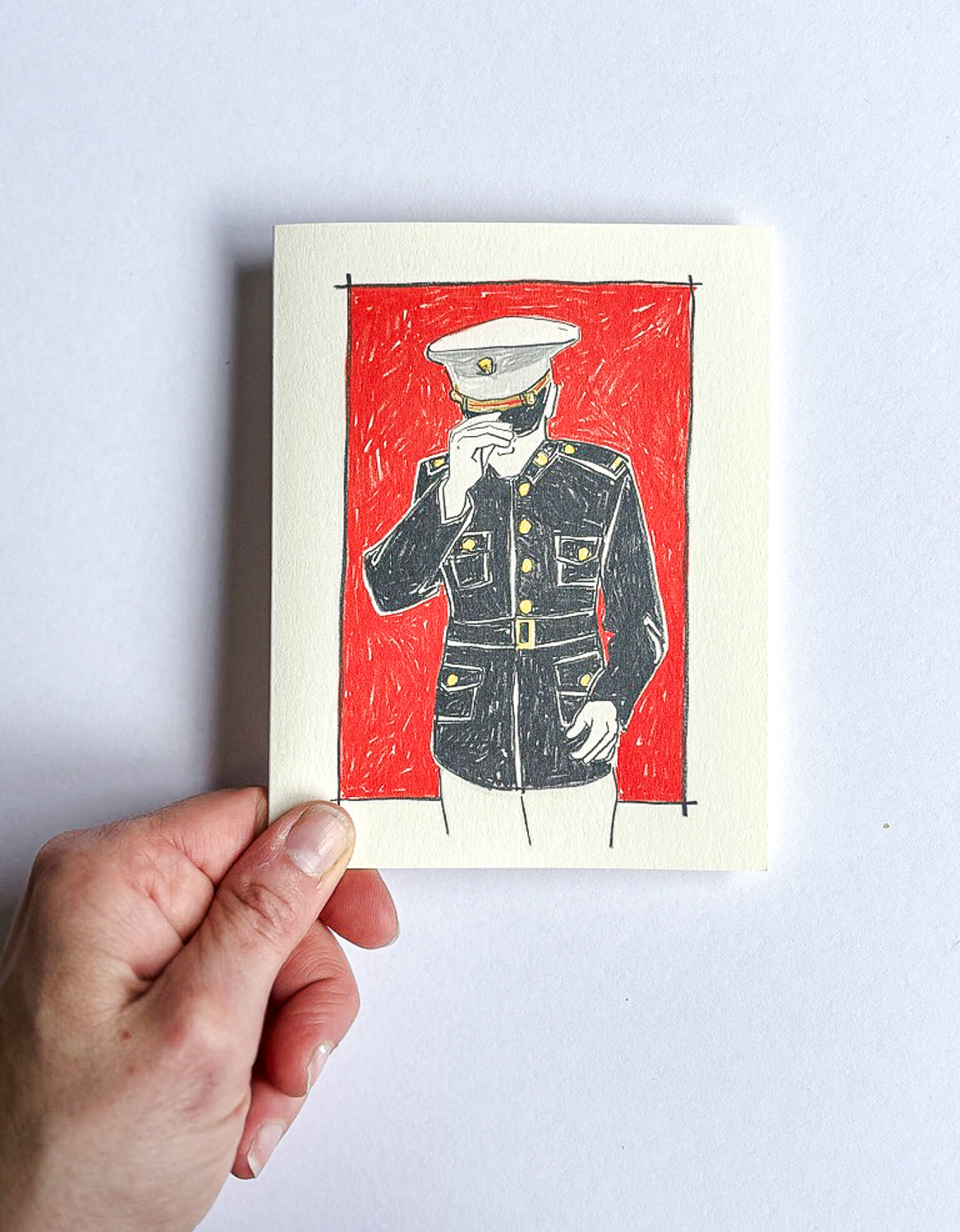 Marine | Commissioning, Promotion  | Greeting Card