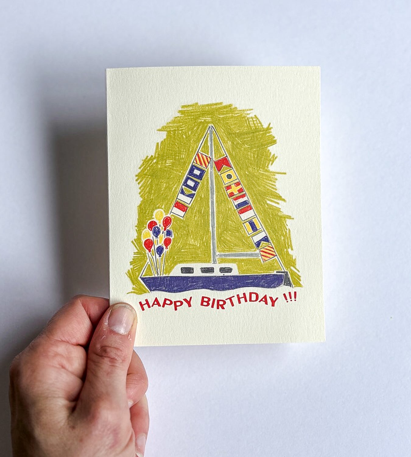 Nautical Flags Happy Birthday  | Greeting Card