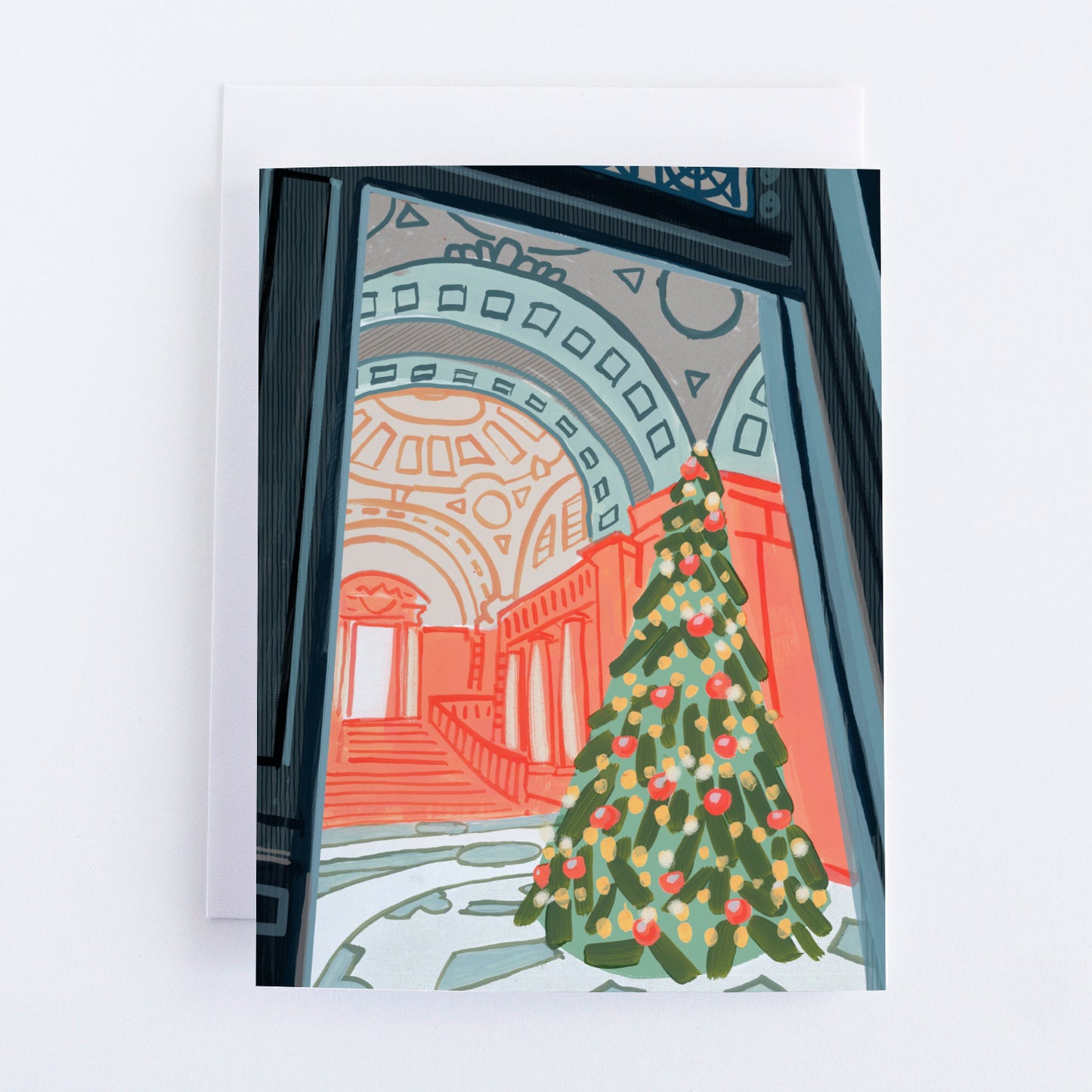 Bancroft at Christmas | Greeting Card