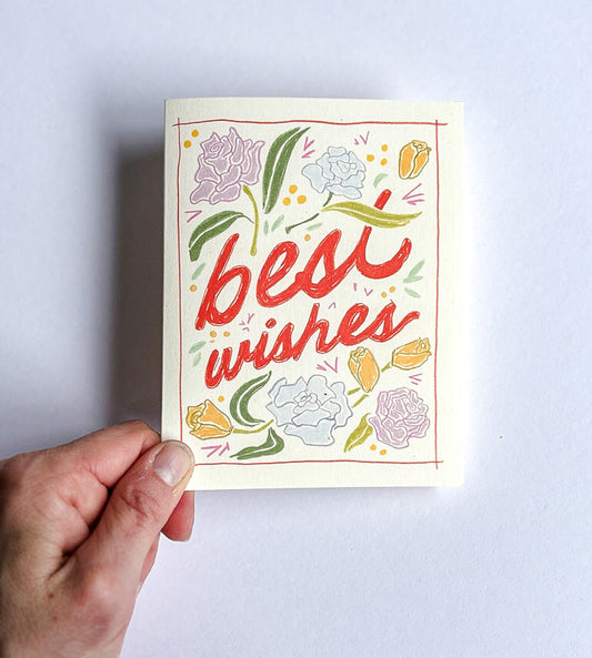 Best Wishes  | Greeting Card | Congratulations