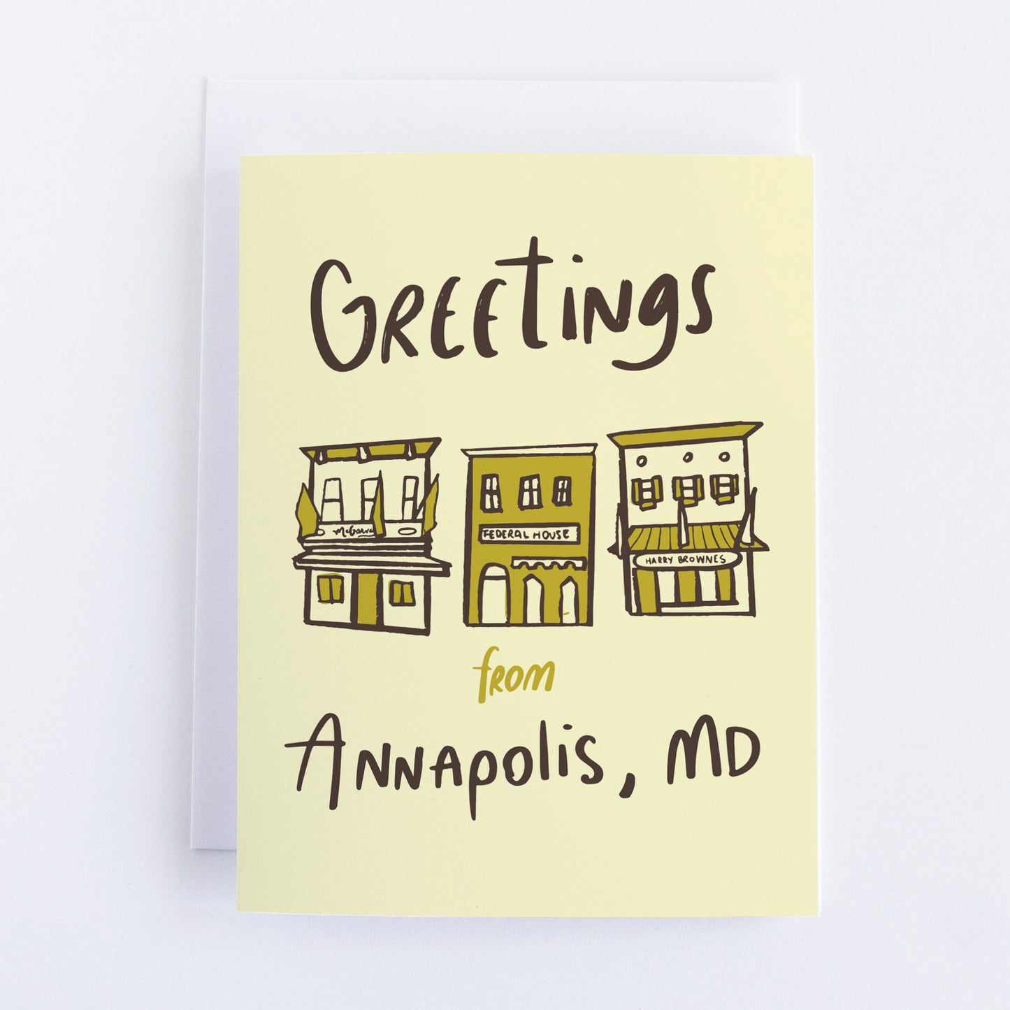 Greetings from Anapolis | Greeting Card