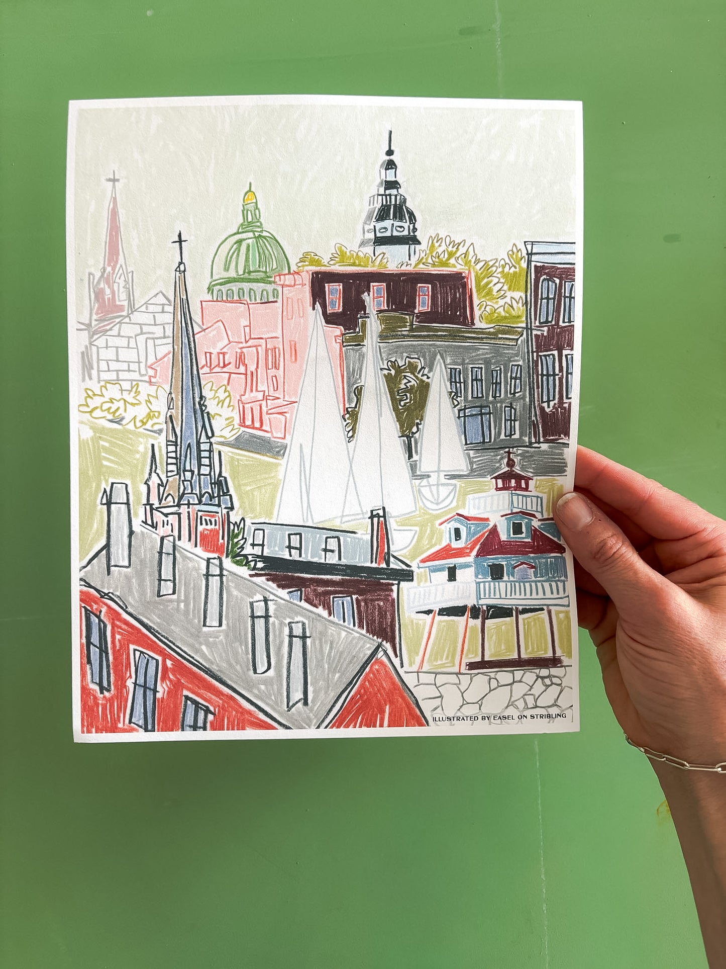 Love for Annapolis | Fine Art Paper Print