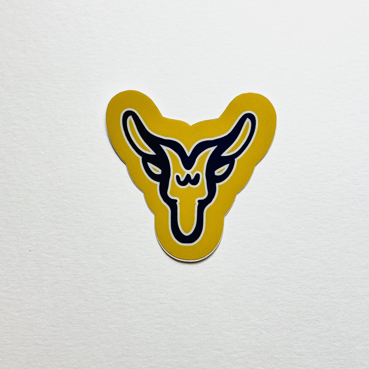 Bill the Goat Face Sticker