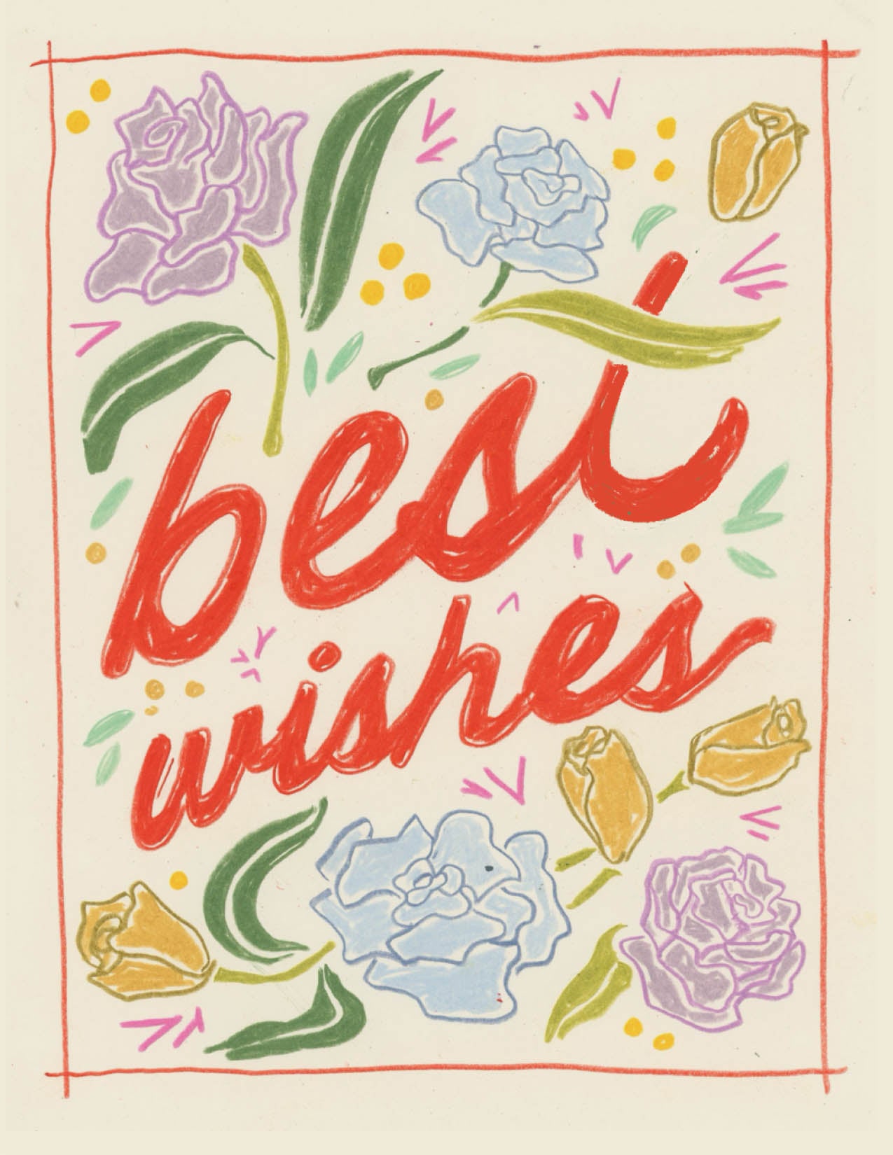 Best Wishes  | Greeting Card | Congratulations