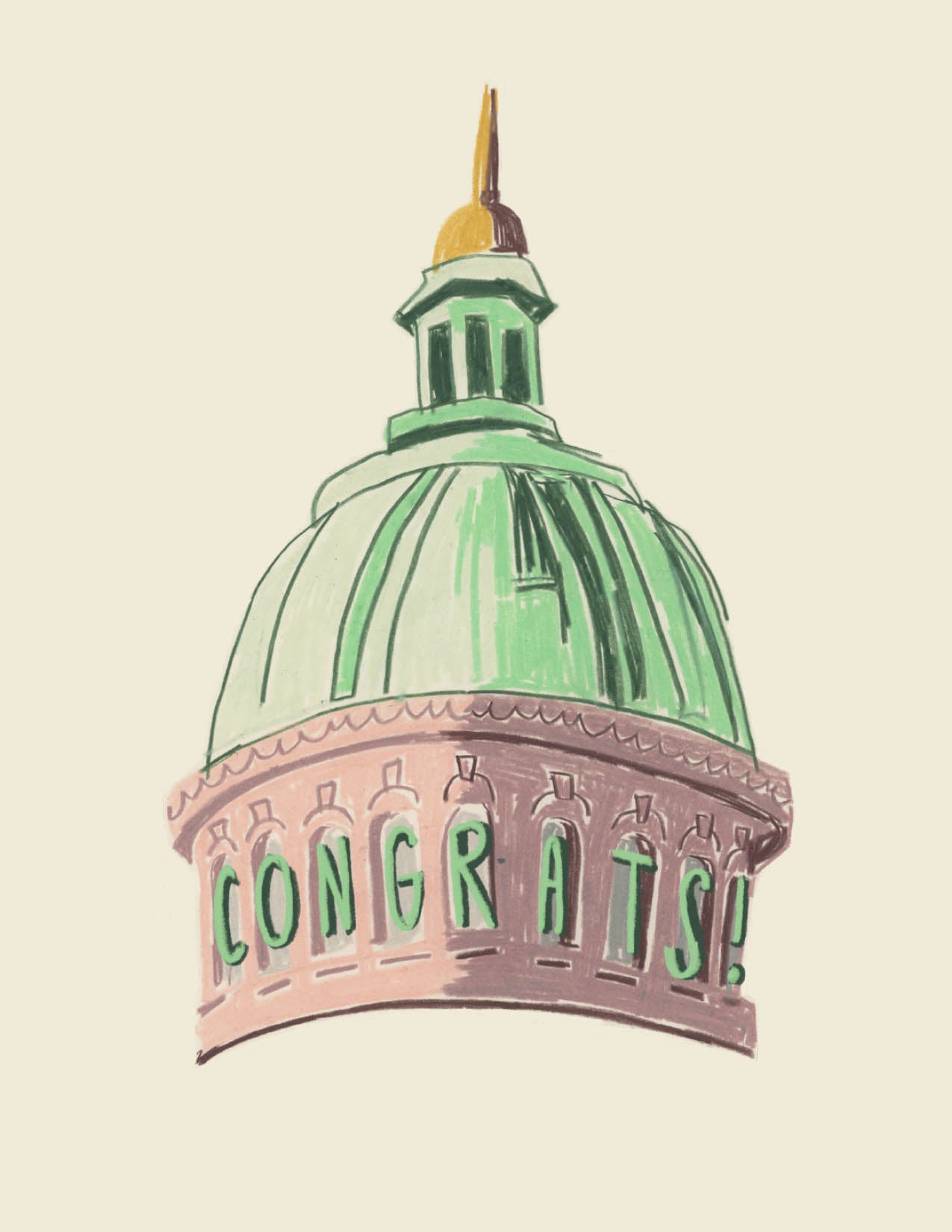 Chapel Congrats  | Greeting Card | Congratulations and Commissioning