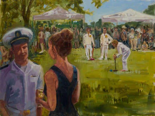 Croquet | Fine Art Paper Print