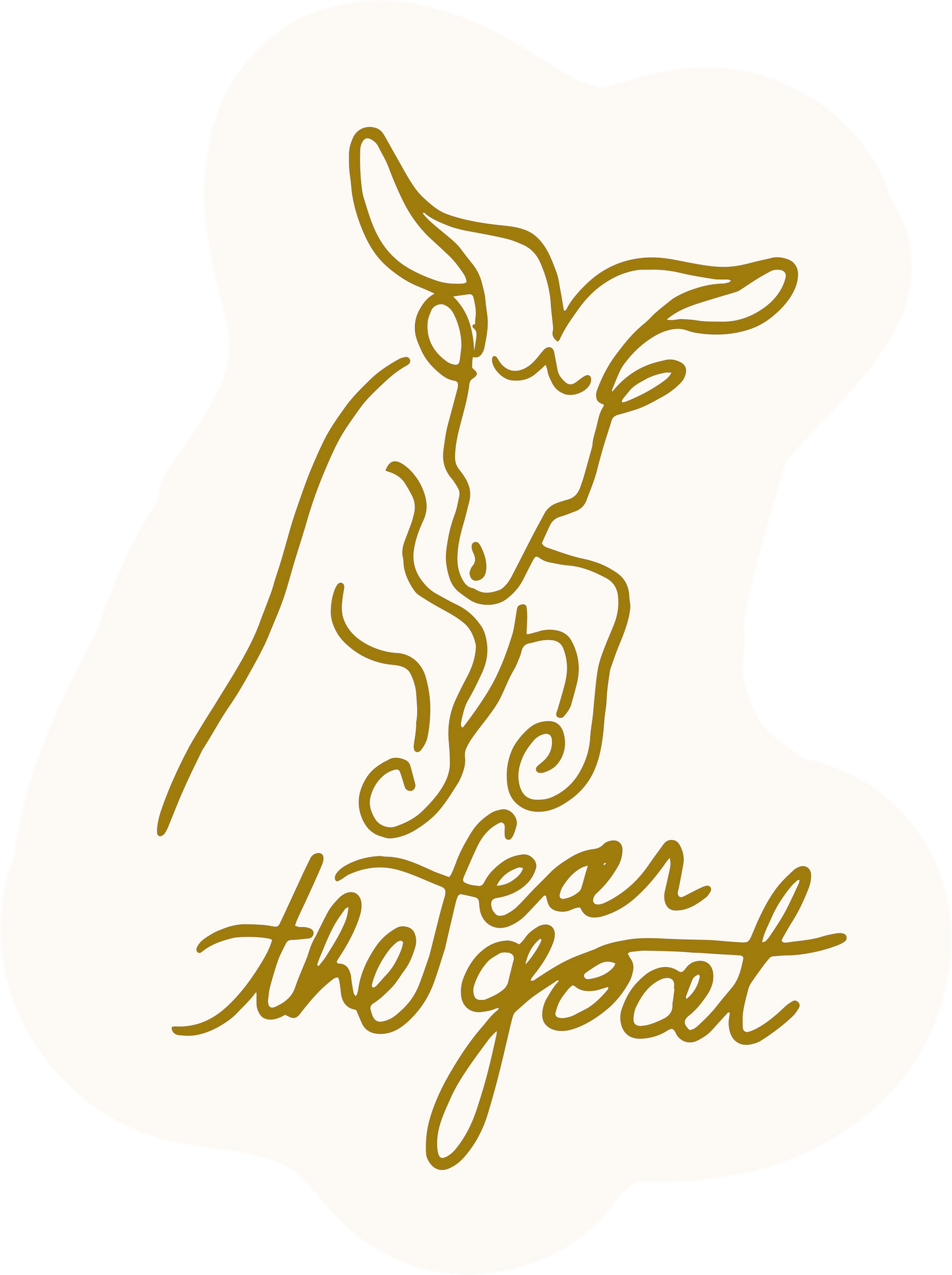 Fear the Goat Sticker