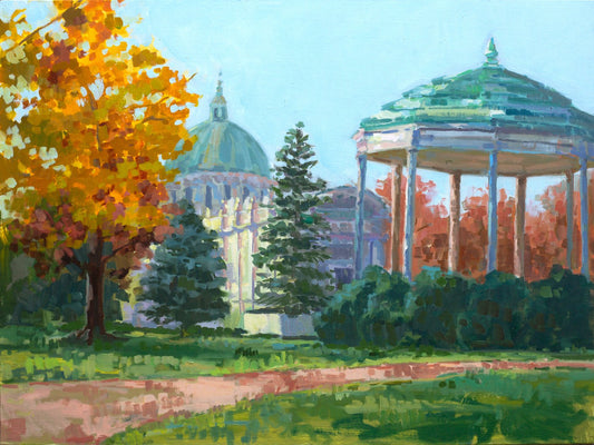 Gold and Green | Fine Art Paper Print