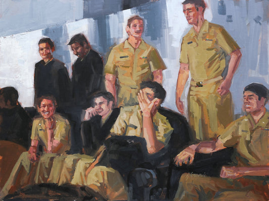 Moment of Truth | 18"x24" Original Framed Oil Painting