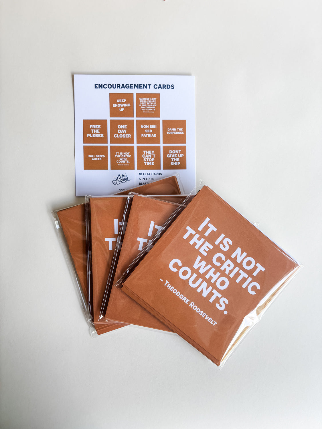 Plebe Summer | Set of 10 Encouragement Cards