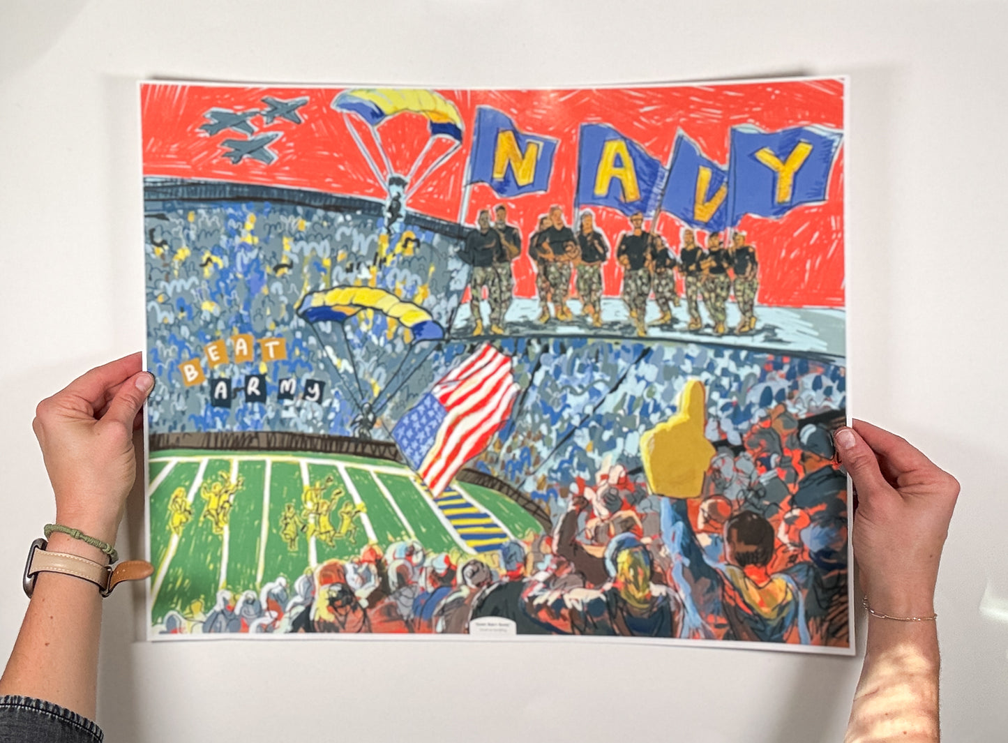 Brand New! | "Army Navy Game" | 16"x20" Poster