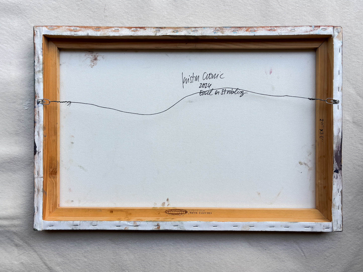 Happy Hour at Choptank | 20"x30" Original Oil on Canvas