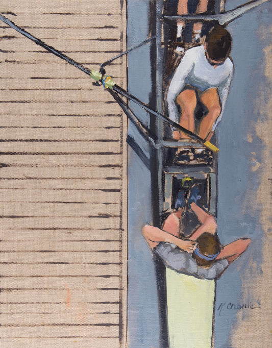 Tying In and Gearing Up | Fine Art Paper Print