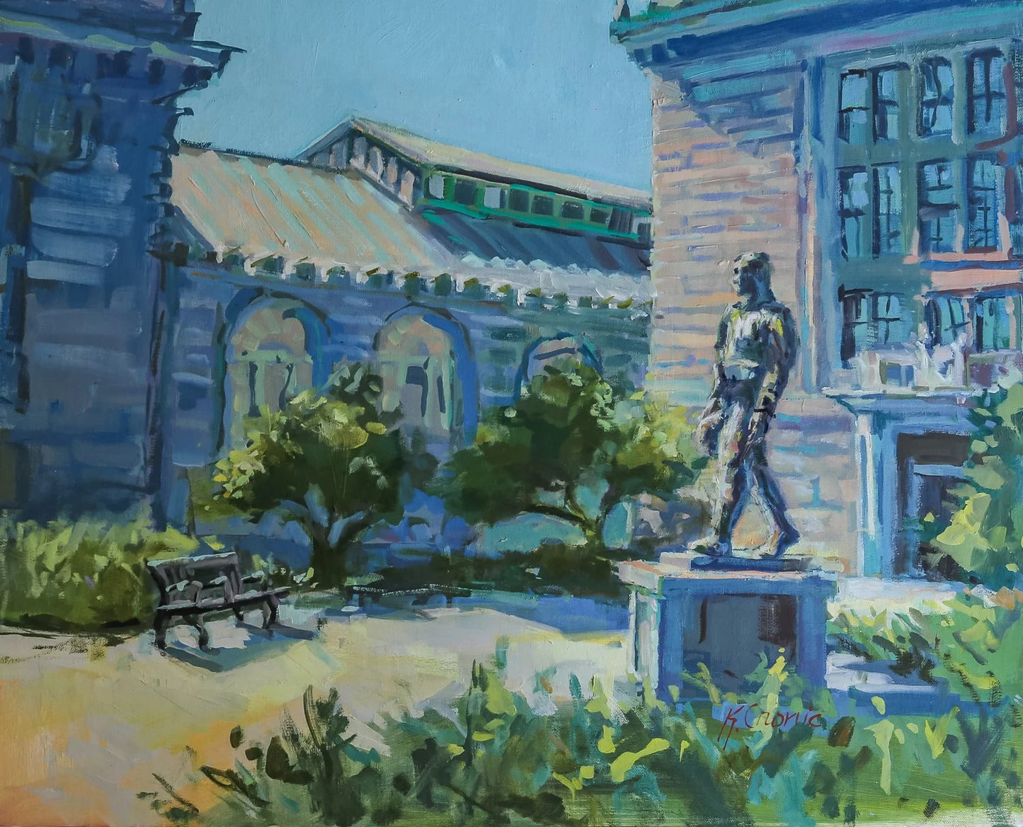 Admiral Lawrence | 16"x20" Original Oil Painting